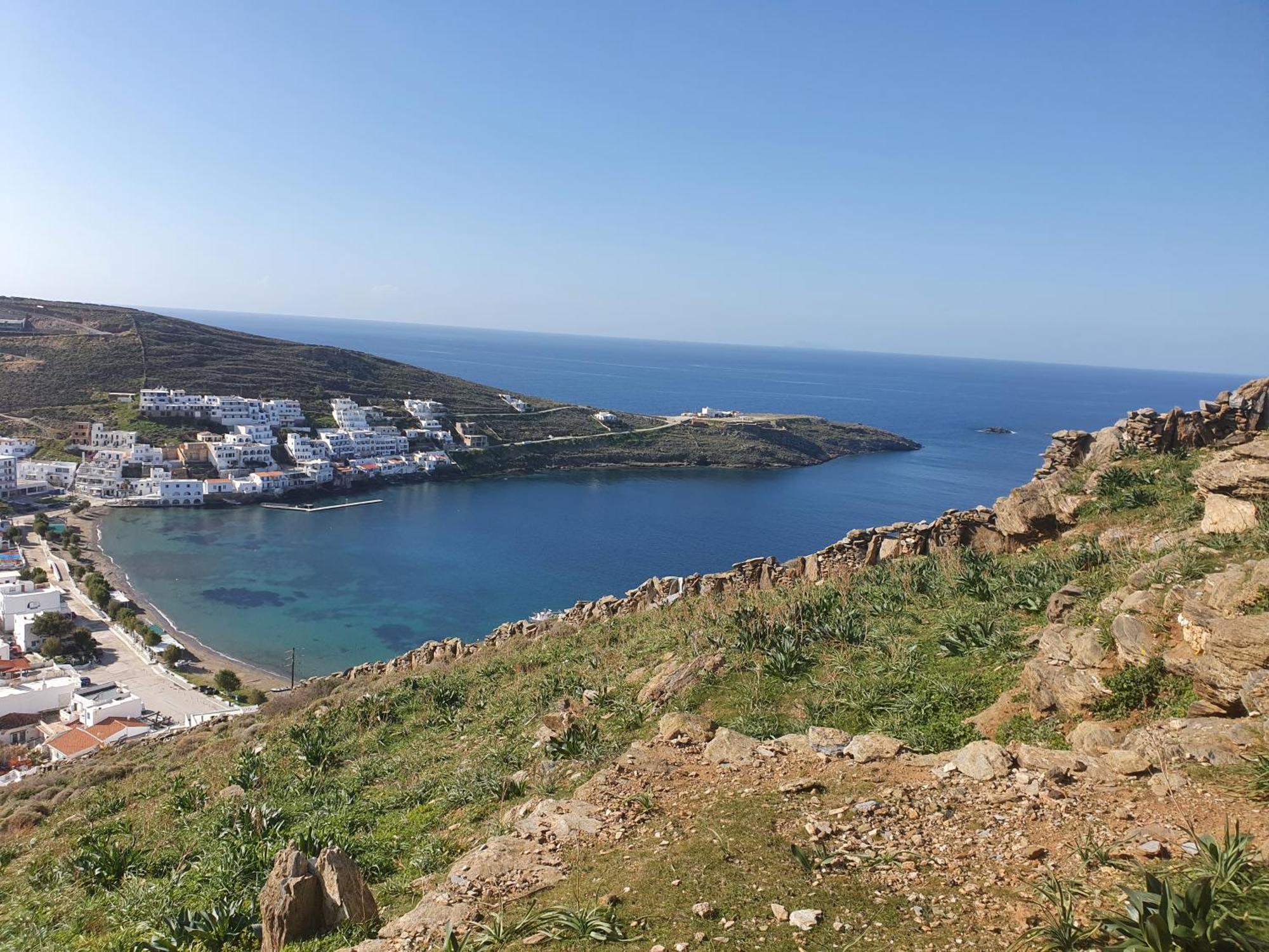 Sapphire Kythnos Suites Merichas Bagian luar foto